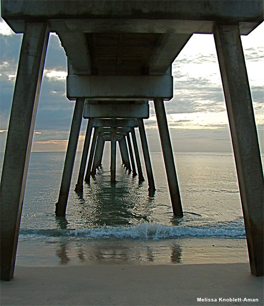 Under the Pier by Melissa Knoblett-Aman